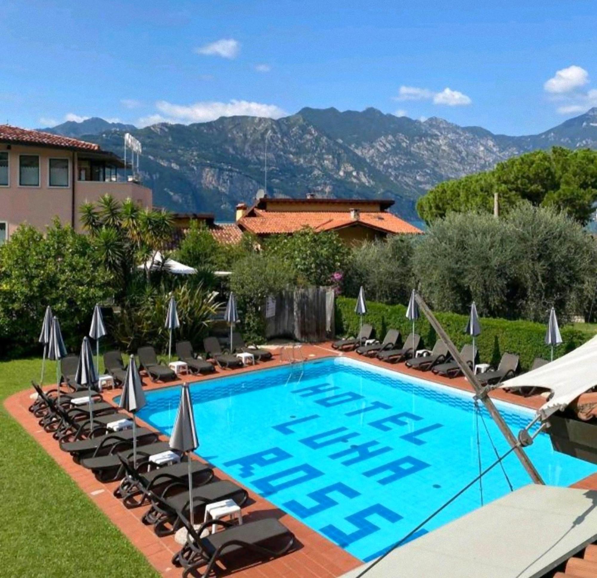 Ambienthotel Luna Rossa Malcesine Exterior foto