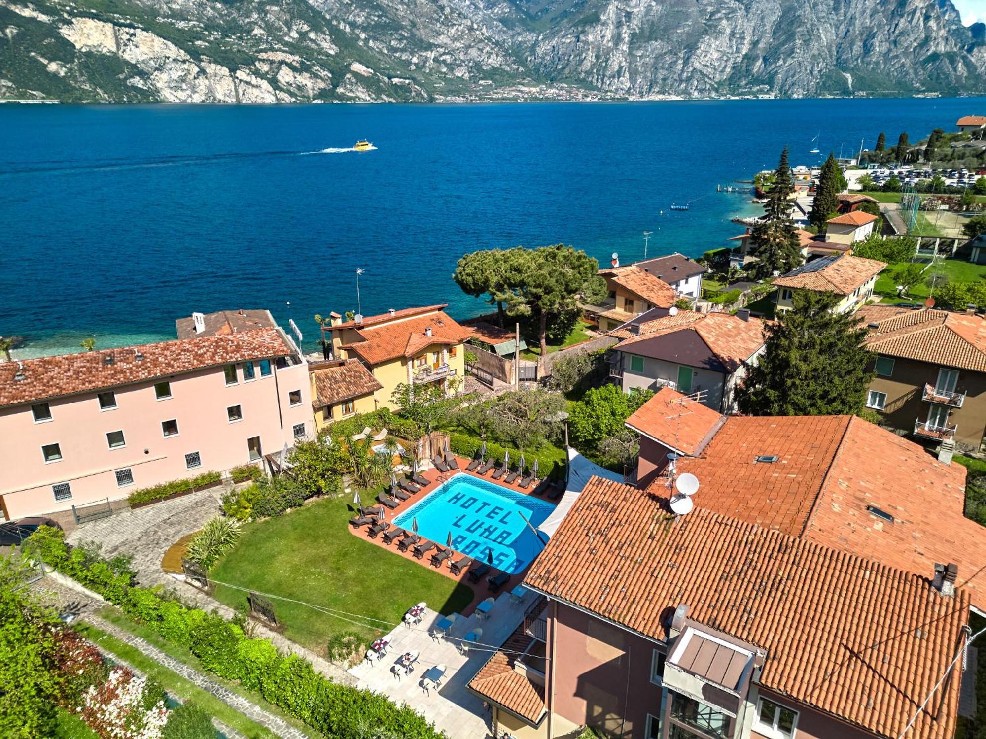 Ambienthotel Luna Rossa Malcesine Exterior foto